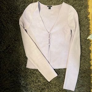 Brand new lilac cardigan from Express